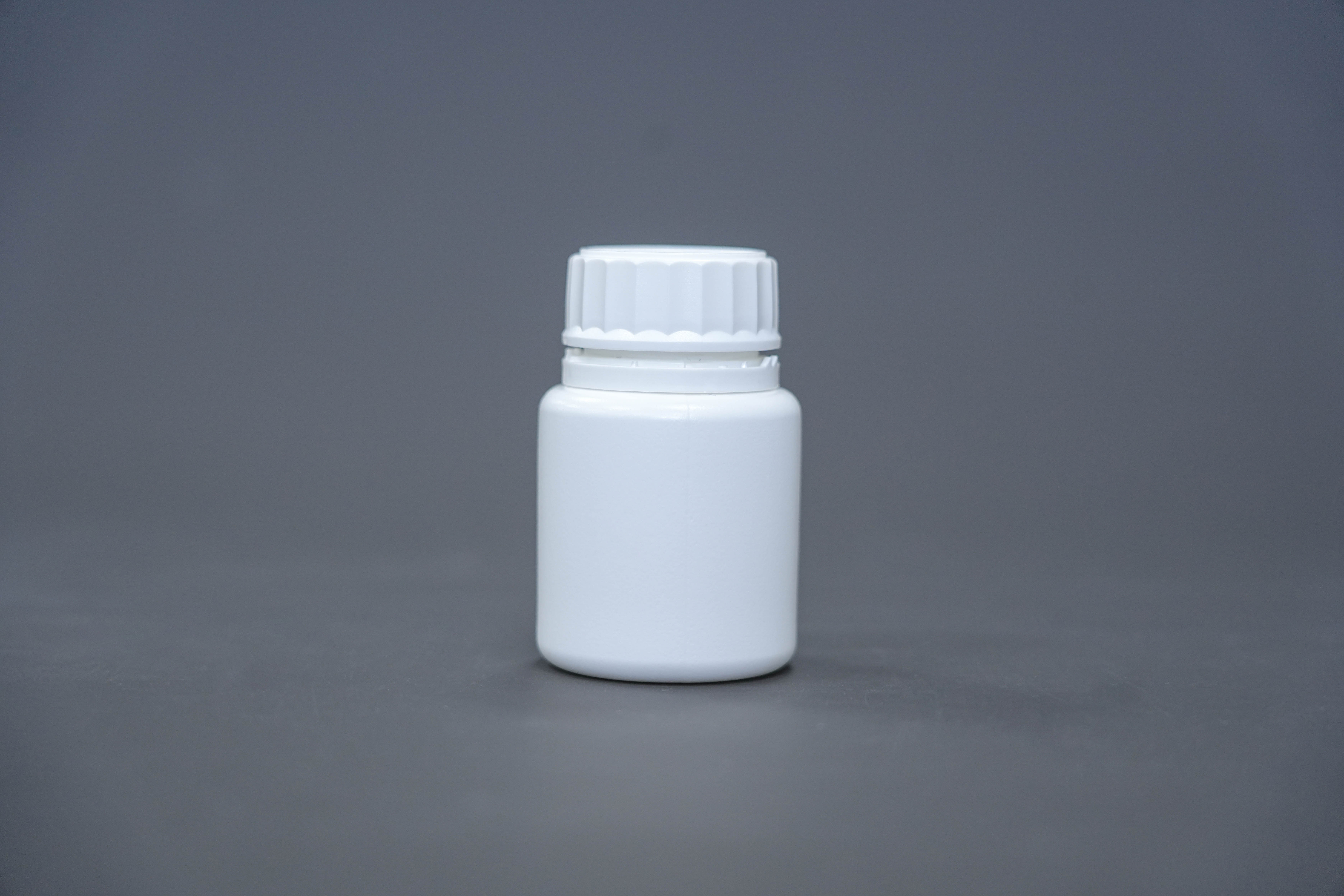 口服固體高密度聚乙烯防潮組合瓶蓋60ml